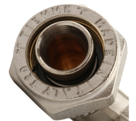 Угольник с внутренней резьбой (20х2.0х3/4) для металлопластиковых труб ви TIEMME 1600023(1605N002005) в Саратове 8