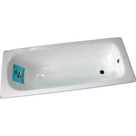 Чугунная ванна Aqualux ZYA 8-2 120х70 белая, без ножек, антислип в Саратове 0