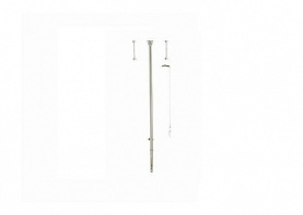 Труба+цепочка с ручкой+кронштейны для высокого бачка хром HERITAGE CC01 в Саратове 1