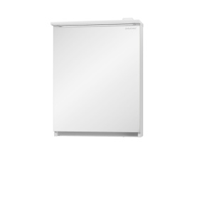 Шкаф зеркальный Амата 60, белый в Саратове 0