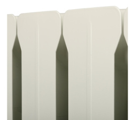 Радиатор биметаллический боковое подключение (белый RAL 9010) Global STYLE PLUS 350 8 секций в Саратове 6