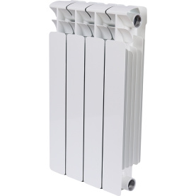 Радиатор биметаллический боковое подключение (белый RAL 9016) RIFAR BASE 500 4 секции в Саратове 0