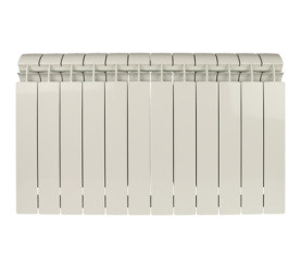 Радиатор биметаллический боковое подключение (белый RAL 9010) Global STYLE PLUS 500 12 секций в Саратове 1