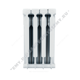 Радиатор биметаллический Ultra Plus 500 4 секции Qну=572 Вт Ogint . в Саратове 3