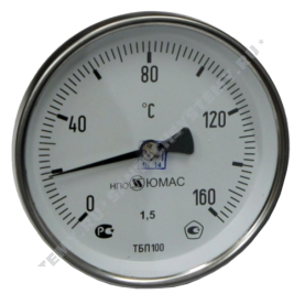 Термометр биметаллический Юмас ТБП-Т 160С Дк 63 L=50 в Саратове 0