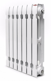 Чугунный радиатор Konner Модерн 12 секций с монтажным комплектом в Саратове 0