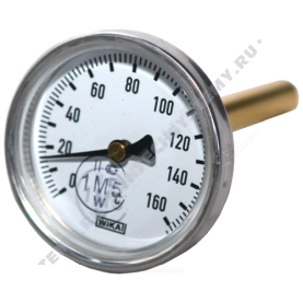 Термометр биметаллический Wika 3905853 А5000 160C Дк 63 L=100 в Саратове 1