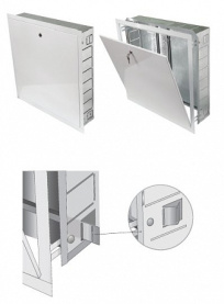 Встроенный коллекторный шкаф Grota Мини GR SHRM-3 со встроенной дверцей в Саратове 1