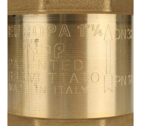 Клапан обратный пружинный муфтовый с металлическим седлом EUROPA 100 1 1/4 Itap в Саратове 7