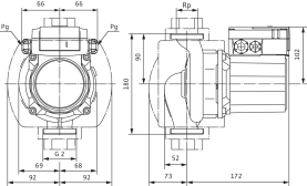 Циркуляционный насос Wilo Top-Z 30/10 DM PN6/10 RG в Саратове 1