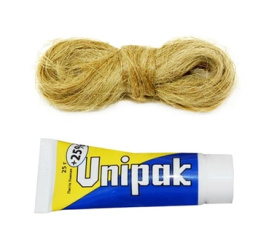 Комплект №1 UNIPAK (паста тюбик 25 г. + лён 13 г.) UNIPAK в Саратове 0