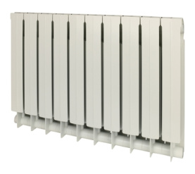 Радиатор биметаллический боковое подключение (белый RAL 9010) Global STYLE PLUS 500 10 секций в Саратове 3