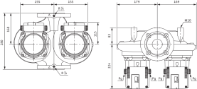 Циркуляционный насос Wilo Top-SD 50/7 DM PN6/10 в Саратове 1