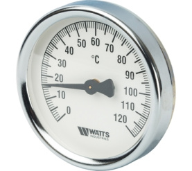 Термометр биметаллический накладной FR810(ТАВ) 80120 Watts 10006505(03.08.080) в Саратове 0