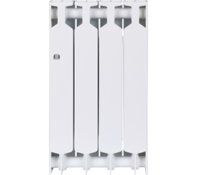 Радиатор биметаллический боковое подключение (белый RAL 9016) RIFAR SUPReMO 500 4 секции в Саратове 3