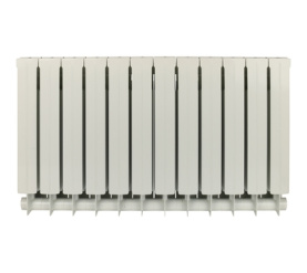 Радиатор биметаллический боковое подключение (белый RAL 9010) Global STYLE PLUS 500 12 секций в Саратове 3