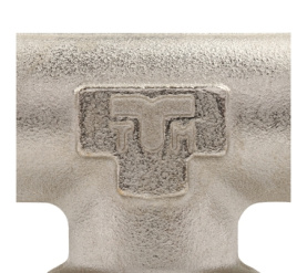 Тройник НН никелированный 3/4 для стальных труб резьбовой TIEMME 1500334(1572N050505) в Саратове 5