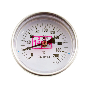 Термометр биметалл 200°C L=60(50) в Саратове 1