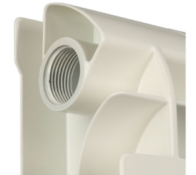 Радиатор биметаллический боковое подключение (белый RAL 9010) Global STYLE PLUS 500 12 секций в Саратове 5