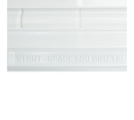Радиатор биметаллический боковое подключение STOUT Space 500 4 секции SRB-0310-050004 в Саратове 8