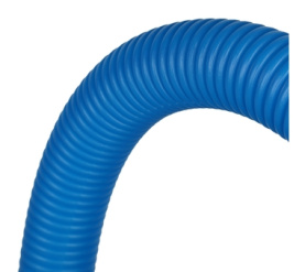 Труба гофрированная ПНД, цвет синий, наружным диаметром 25 мм для труб диаметр STOUT SPG-0001-502520 в Саратове 1