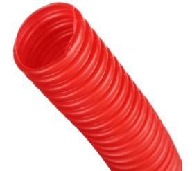 Труба гофрированная ПНД, цвет красный, наружным диаметром 32 мм для труб диаме STOUT SPG-0002-503225 в Саратове 2