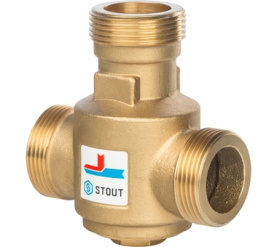 Термостатический смесительный клапан G 1 1/4 НР 70°С STOUT SVM-0030-325508 в Саратове 0
