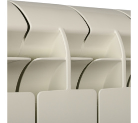 Радиатор биметаллический боковое подключение (белый RAL 9010) Global STYLE PLUS 500 8 секций в Саратове 6