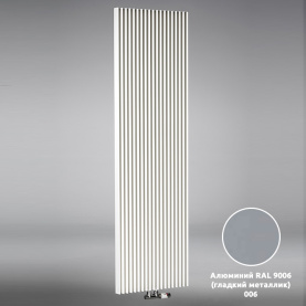 Дизайн-радиатор Jaga Iguana Aplano H180 L052 цвет алюминий в Саратове 0