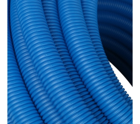 Труба гофрированная ПНД, цвет синий, наружным диаметром 25 мм для труб диаметр STOUT SPG-0001-502520 в Саратове 3