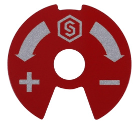 Синий-красный диск для коллекторов распределительных STOUT SMB 6801 000610 в Саратове 0