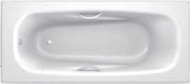 Стальная ванна BLB Universal Anatomica 170x75 см B75U42-1 с отверстиями под ручки 232 мм в Саратове 0