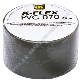 Лента ПВХ PVC AT 070 38мм х 25м черный K-flex 850CG020001 в Саратове 2