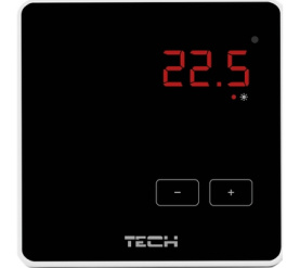 Беспроводной комнатный терморегулятор белый TECH R-8z в Саратове 0