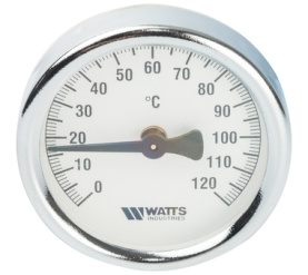 Термометр биметаллический накладной FR810(ТАВ) 63120 Watts 10006504(03.08.060) в Саратове 0
