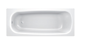 Стальная ванна BLB Universal HG 150x75 см B55H с отверстиями под ручки 208 мм в Саратове 1