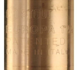 Клапан обратный пружинный муфтовый с металлическим седлом 1 1/4 STOUT SVC-0011-000032 в Саратове 3