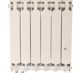 Радиатор биметаллический нижнее правое подключение (белый RAL RIFAR SUPReMO VENTIL 500 SVR 6 секций в Саратове 2