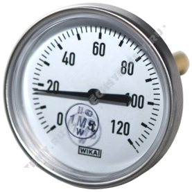 Термометр биметаллический Wika 3901912 А5002 120C Дк 100 L=100 в Саратове 0