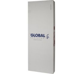 Радиатор биметаллический боковое подключение (белый RAL 9010) Global STYLE EXTRA 350 14 секций в Саратове 11