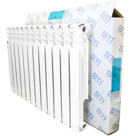 Радиатор алюминиевый STI 500-80 12 секций в Саратове 0