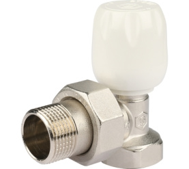 Клапан ручной терморегулирующий с неподъемным шпинделем, угловой 3/4 STOUT SVRs 1152 000020 в Саратове 0