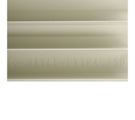 Радиатор биметаллический боковое подключение (белый RAL 9010) Global STYLE EXTRA 350 14 секций в Саратове 8