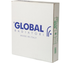 Радиатор биметаллический боковое подключение (белый RAL 9010) Global STYLE PLUS 350 6 секций в Саратове 7