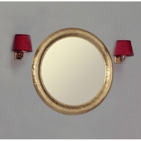 Зеркало Акватон "Андорра", круглое, 750мм, золот 1.A156.8.02V.NL4.0 в Саратове 1