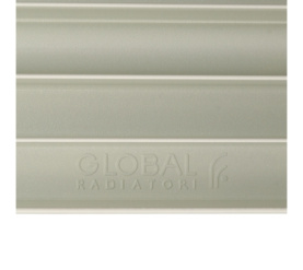 Радиатор биметаллический боковое подключение (белый RAL 9010) Global STYLE PLUS 500 10 секций в Саратове 9