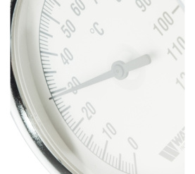 Термометр биметаллический с погружной гильзой 80 мм F+R801(T) 80100 Watts 10005950(03.02.100) в Саратове 2