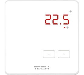 R-8z TECH Беспроводной комнатный терморегулятор черный в Саратове 0