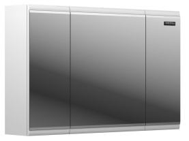 Шкаф зеркальный Форте 95, белый в Саратове 0