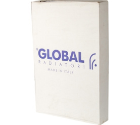 Радиатор алюминиевый боковое подключение (белый RAL 9010) VOX EXTRA 350 8 секций Global в Саратове 7